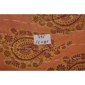 Vintage <b>Indian</b> Cotton Kantha Quilt Handmade Reversible <b>Throw</b> Blanket Bedcover for Cozy Home Decor - Product Image 6