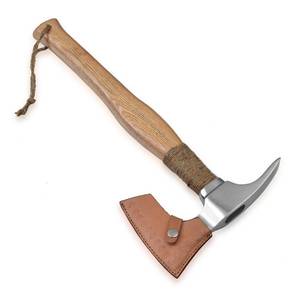 Hacha Vikinga de 18 Pulgadas, Forjada a Mano, de Grado Industrial, con Acero de Alto Contenido de Carbono, Mango de Madera de Fresno, Personalizable, Garantía de 3 Años - Product Image 2