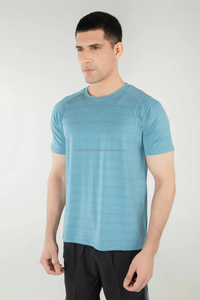 เสื้อยืดทรงปกติสีน้ำเงินกรมท่าสุดฮิตปี 2026 ผลิตตามแบบ OEM ใส่สบายสำหรับฤดูร้อน ผลิตจากผ้าโพลีเอสเตอร์/คอตตอน ระบายอากาศได้ดี เป็นมิตรต่อสิ่งแวดล้อม น้ำหนัก 220 กรัม สีพื้น - Product Image 3