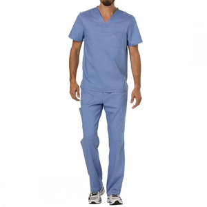 Nuevos Uniformes Médicos de Alta Calidad 2026, Blusa de Manga Corta, Pantalones Jogger, Traje Médico de Secado Rápido, Diseño Personalizado para Hombres de Hospital - Product Image 1