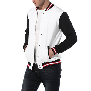 OEM Breathable <b>Men's</b> <b>Bomber</b> <b>Jacket</b> Chenille Embroidery Sleeves Custom Trendy Team Basketball <b>Jacket</b> OEM - Product Image 5