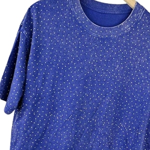 T-shirts pour hommes personnalisés de haute qualité avec impression de strass, tissu en toile respirant, option de logo personnalisé, toutes tailles, vente en gros - Product Image 4