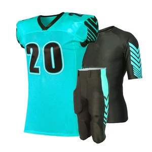 Customizable Youth Sports American Football Jerseys Breathable Polyester Short-Sleeved T-<b>Shirt</b> Custom Logo Printing for Summer - Product Image 1