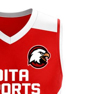 Camiseta de Baloncesto Roja y Blanca para Hombre, Sin Mangas, Uniforme de Equipo, Ligera, Transpirable, para Entrenamiento Atlético, Competición Deportiva - Product Image 5