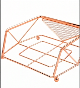 Porta Servilletas de Cobre Antiguo, Dispensador de Papel Metálico Premium para Mesa de Comedor, Uso Doméstico, Hoteles y Restaurantes - Product Image 4