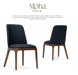 Chaise de salle à manger moderne rembourrée en bois massif avec dossier en microfibre, non pliable, pour salle à manger, restaurant, maison - Product Image 1