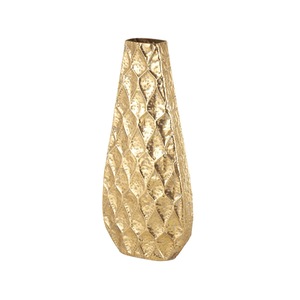 Vase de table en métal antique de luxe, porte-fleurs décoratif pour salon, approvisionnement en gros, moderne, élégant, raffiné, hôtel de luxe - Product Image 1
