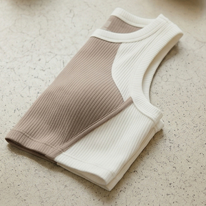 Sujetador deportivo acanalado de cuello alto para mujer con almohadillas extraíbles, ropa deportiva, sujetadores de yoga y fitness, sujetador de poliéster con espalda cruzada para entrenamiento de mujer - Product Image 3