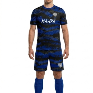 Mawra Premium Custom Soccer Uniforms Unisex Lightweight Sublimation Print Team Jersey Athletic Training Match <b>Kits</b> Bulk Orders - Product Image 1