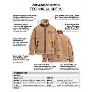 Chaqueta de Piloto Personalizada con Forro de Piel de Oveja, Chaqueta de Cuero B-6 Extra Grande para Hombre, Fabricante de Ropa de Calle OEM - Product Image 5