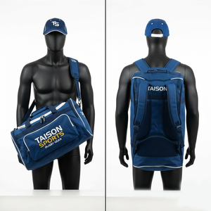 Mochila de Rugby TAISON SPORTS Premium de 600 GSM PU, Verde con Panel Negro, Logotipo Personalizado Bordado e Impreso, para Deportes Escolares, 30-40L - Product Image 6