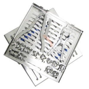 Kit Completo de Dique de Goma Dental, Instrumentos de Aislamiento Endodóntico de Acero Inoxidable Alemán, CE ISO, por Blush Surgical - Product Image 2