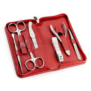 Factory Direct Stainless Steel 6-in-1 Manicure Set 6 Pcs Professional <b>Pedicure</b> <b>Tools</b> Nail Clipper Set with Color Box - Product Image 6