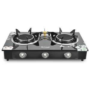 Gmax GL-703I Electric Cooktop 3-Burner Infrared Gas <b>Stove</b> with Electronic Ignition Safe for Household Use Natural Gas Compatible - Product Image 5