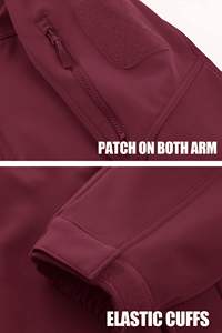 Chaqueta Táctica para Hombre, Resistente al Agua, Forro Polar, Chaqueta de Invierno para Senderismo, Cortavientos - Product Image 3