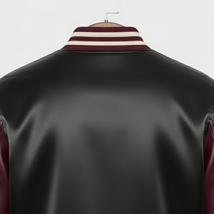Chaqueta Varsity Transpirable de Marca Privada para Hombre, para Uso en Exteriores, Cómoda de Usar, Chaqueta Varsity de Satén para Hombre de Invierno al Mejor Precio - Product Image 3