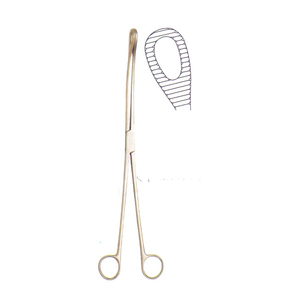 Pinzas Quirúrgicas Kelly de Alta Precisión con Mordazas Serradas para un Fácil Manejo en Cirugía, Instrumentos Quirúrgicos Métricos OEM - Product Image 3