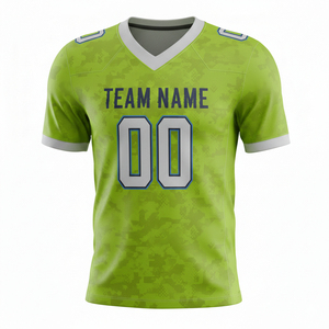 Jersey de Fútbol Americano de Diseño Cosido de la Mejor Calidad, Secado Rápido, Nuevo, Ligero y Cómodo - Product Image 4