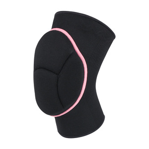 Genouillères épaisses en éponge blanche élastique personnalisées, anti-collision, pour le soutien des genoux lors de sports comme le volley-ball, le basketball et la danse, pour une sécurité accrue. - Product Image 3