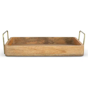 Wholesale Wooden <b>Storage</b> <b>Tray</b> Handcrafted Wooden Organizer for Export Market - Product Image 5