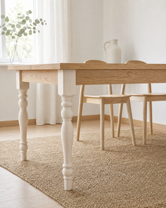 Solid wood table leg Solid Wood Furniture Leg Traditional Gourd Shape Table Base for Home Office Easy Installation - Product Image 3