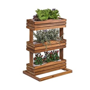 Metal Modular <b>Stackable</b> Tabletop <b>Planter</b> Cube System | Mid Century Modern Design Wholesale From Moradabad - Product Image 2