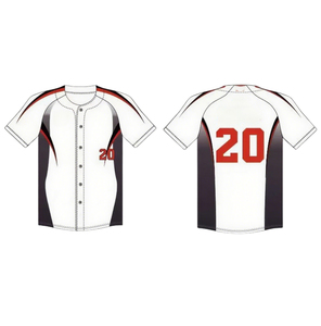 Custom Sublimation <b>Baseball</b> Uniform <b>Set</b> Jersey and Shorts Breathable Polyester OEM Wholesale Manufacturer - Product Image 2