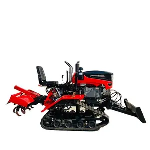 Rotary cultivate plough fertilizing machine orchard tiller cultivator