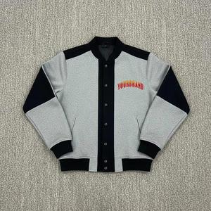 Varsity Jackets With Custom <b>Colour</b> & Logo Leather sleeves Letterman Warm Varsity Jacket For Unisex - Product Image 3