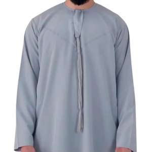 Robe de prière musulmane d'hiver pour hommes, Jubba Thobe Thawb Jubbah Kurta, Manteau, Tenues arabes pour imams, pour adultes, toutes saisons, Jubbah - Product Image 4