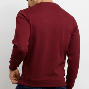 Sudadera Personalizada para Hombre, de Algodón Grueso, Cuello Redondo, Estilo Casual, para Gimnasio y Entrenamiento, Servicio OEM ODM - Product Image 4