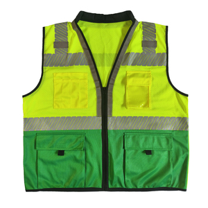 Gilet de sécurité réversible en toile TALLIANS pour hommes, décontracté, pour le travail et la construction, imperméable, respirant, séchage rapide, léger, pour les sports de plein air - Product Image 4