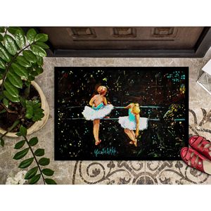 Nouveau 18H X 27W Paillasson de ballet d'entraînement antidérapant lavable à poils bas tapis d'entrée intérieur et extérieur tapis de porte d'entrée - Product Image 3