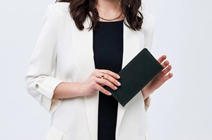 Ultra-Thin Leather Wallet Sleek Long Envelope Money Pouch Clutch Purse Elegant Coin Pocket Compact Card <b>Holder</b> for Cash Carry - Product Image 6