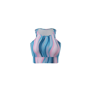 Conjunto de leggings y sujetador deportivo racerback para mujer, transpirable, con tiras cruzadas y aberturas, que absorbe el sudor, ropa deportiva de yoga de soporte medio - Product Image 5
