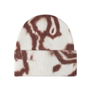 Gorro de Punto Acrílico con Puño Térmico, Estilo Tie-Dye, Personalizado con Logotipo, al por Mayor - Product Image 1