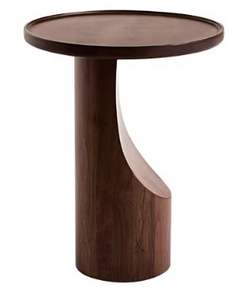 Table d'appoint en bois élégante, parfaite pour exposer des objets, avec une finition élégante et une base robuste - Product Image 6