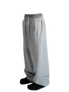 กางเกงจ็อกเกอร์ผ้าฝ้ายเฟรนช์เทอร์รี่ทรงตรงขนาดใหญ่พิเศษสำหรับผู้ชายรุ่นลำลองน้ำหนักเบาแบบสั่งทำปี 2026 ล้างสีแบบแอซิดวอช - Product Image 5