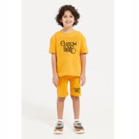 Ensemble 2 pièces en coton pour bébés garçons et filles, haut imprimé et short assorti, vêtements d'été pour enfants