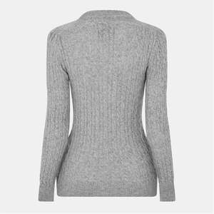 Suéter de Punto Sencillo para Mujer - Suéter de Invierno Suave de Alta Calidad - Top Elegante de Manga Larga de Color Sólido Transpirable para Mujer 2026 - Product Image 2