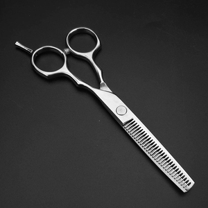 Kit d'outils de toilettage professionnel de qualité supérieure, ciseaux de coupe et d'effilage de cheveux à bord tranchant de 6,5 pouces avec peigne et épingle à cheveux - Product Image 5