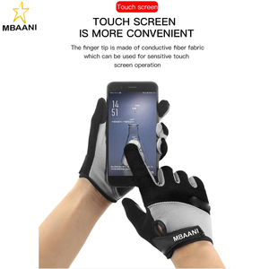 Gants de cyclisme à doigts entiers pour hommes et femmes, gants de vélo à doigts entiers compatibles avec les écrans tactiles, accessoires de cyclisme pour hommes - Product Image 4