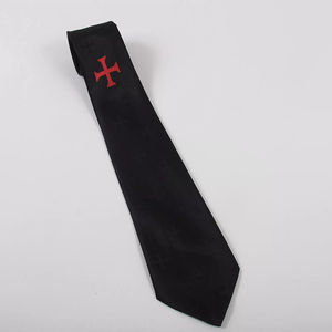 Corbatas Masónicas de Alta Calidad, Regalia para Maestros Masónicos Reales y Selectos, Corbata Masónica Personalizada de los Caballeros Templarios - Product Image 5
