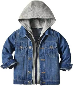 Nueva Colección 2026: Ropa de Mezclilla para Bebés y Niños Pequeños, Camisas y Chaquetas de Mezclilla Modernas y Lindas - Product Image 1