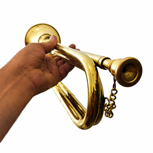 Trompette durable, instrument à vent professionnel en laiton, facile à jouer, idéal pour la marche - Product Image 4