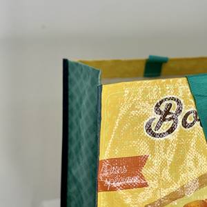 Sac fourre-tout non tissé de qualité supérieure avec poignée longue, design personnalisé, coins arrondis et logo imprimé sur mesure – Vente chaude directe usine - Product Image 2