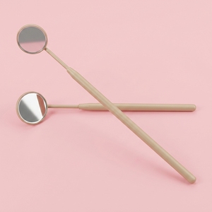 Stainless Steel Round Lash Inspection <b>Mirror</b> Professional Circle Eyelash Extension <b>Mirror</b> <b>Lightweight</b> Salon Lash Checking - Product Image 2