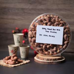 Noix de cajou bio torréfiées et séchées en gros, boîte de 500g - OEM, noix de cajou premium beurrées et salées, prix direct usine - Product Image 3