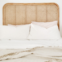 Tête de lit en rotin, nouveau design pour la décoration de la chambre à coucher, écologique et de luxe, prix bon marché