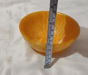 Handmade Resin Bowl With Spoons Minimalist Design For Food Serving Home Use - Product Image 5